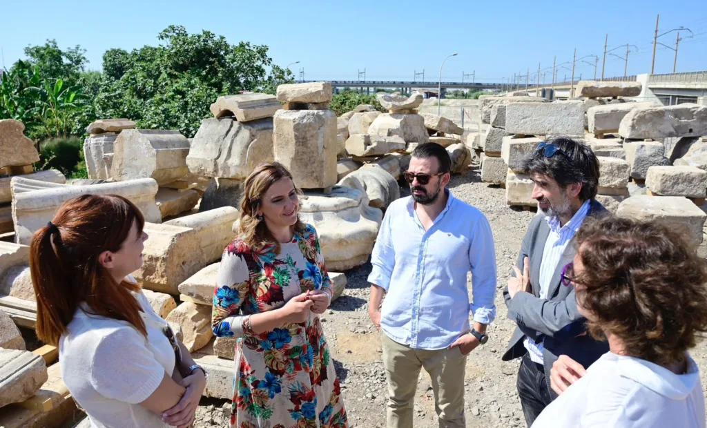 Valencia recupera gran parte de las piezas originales del monumento a Sorolla, lo que hace viable su reconstrucción