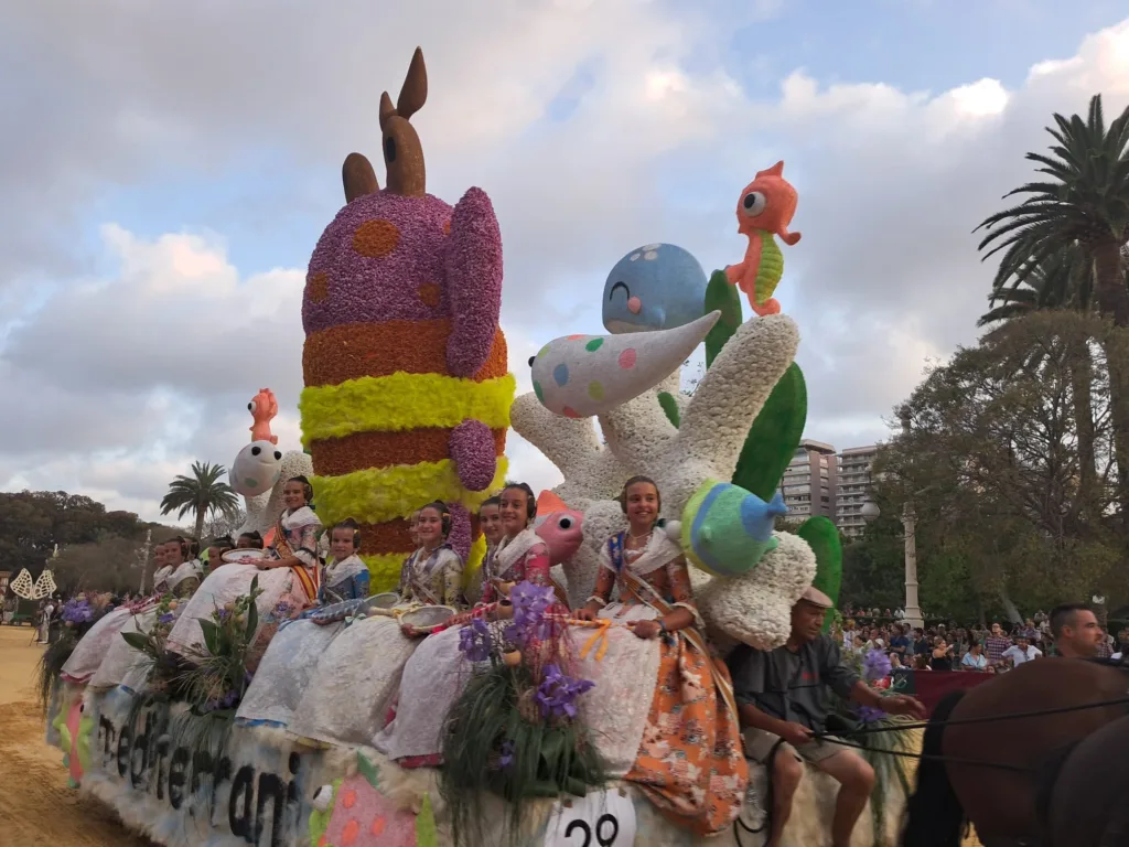 Sigue en directo la Batalla de Flors de Valéncia este domingo a las 20:00 horas