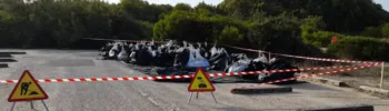 35 metros cúbicos de residuos con hidrocarburos recogidos hasta las 16 horas de esta tarde en las playas