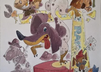 Boceto Falla Infantil Avenida Portugal-Fragata 2025