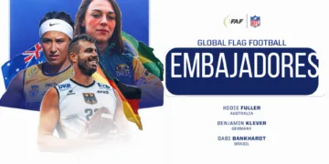 La IFAF y la NFL suman tres embajadores mundiales de «Flag Football»