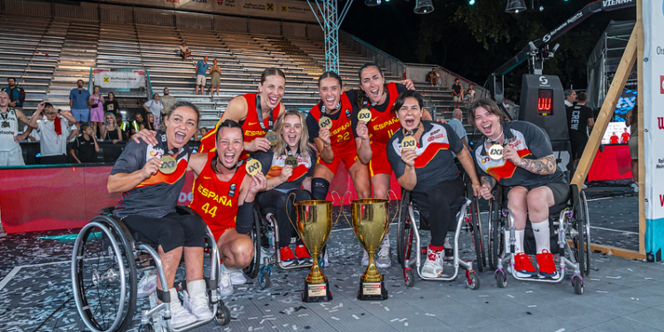 España, campeona de Europa femenina de baloncesto en silla 3x3 1 España campeona Europa BSR 3x3 2024
