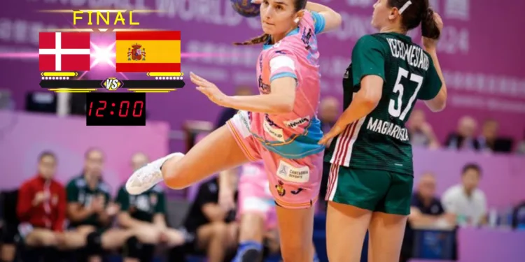 +Final balonmano Dinamarca vs España femenino