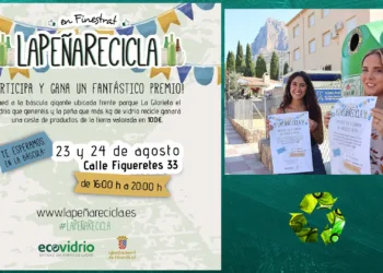 La peña recicla Finestrat 2024