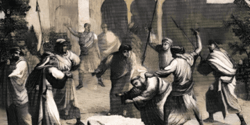 Mártires de Fe: Juan de Perusa y Pedro de Saxoferrato, Los Franciscanos sacrificados en la Plaza de la Reina