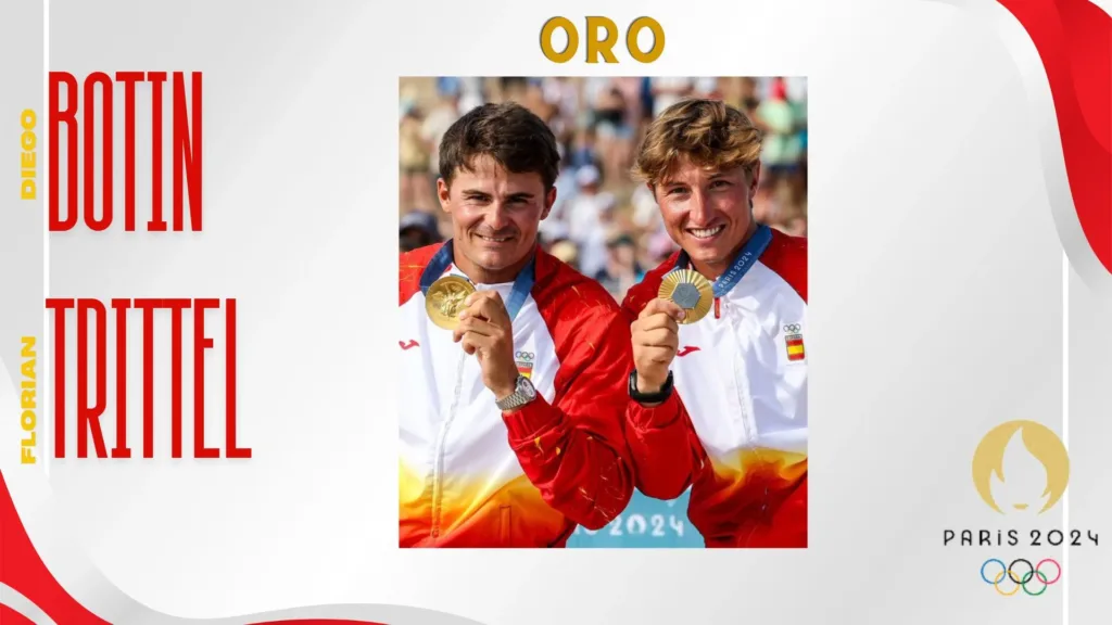ORO DIEGO BOTIN Y FLORIAN TRITTEL PARIS 2024