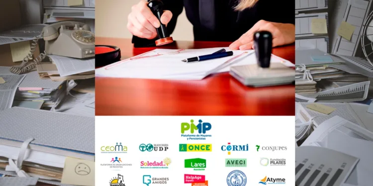 La PMP pide participación a las personas mayores, en la encuesta sobre cargas administrativas para reducirlas 1 PMP encuesta sobre tramites administrativos