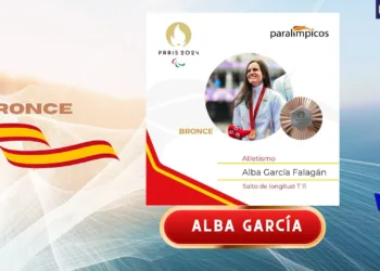 Paralimpiadas Alba García Bronce Salto Paris 2024