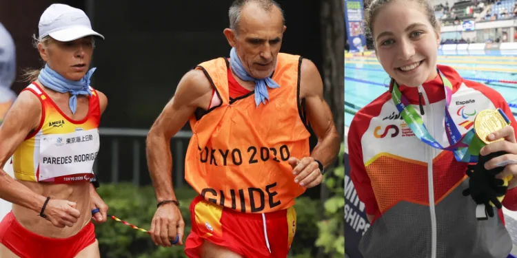 Paralimpiadas: Diferencia de edades, casi medio siglo entre la española más veterana y la más joven en París 2024 1 Paralimpiadas: Diferencia de edades deportistas Paredes-Dmytriv