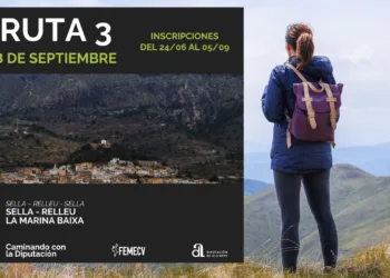 Programa senderismo Diputacion Alicante Sella y Relleu