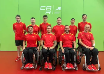 Palistas paralímpicos RFETM