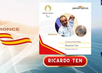 Ricardo Ten Bronce Ciclismo París 2024 paralimpiadas