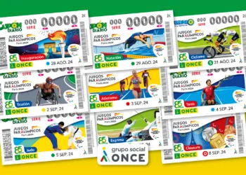 La ONCE dedica sus cupones al Equipo Paralímpico Español en los Juegos de París