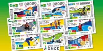 La ONCE dedica sus cupones al Equipo Paralímpico Español en los Juegos de París