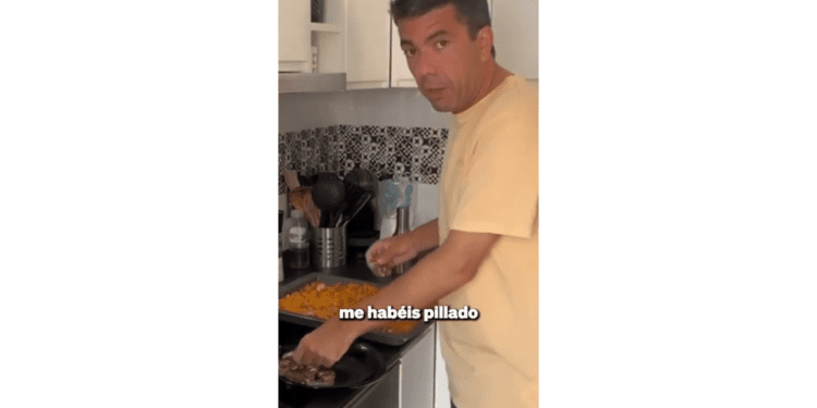 Vídeo del "particular" arroz al Horno de Carlos Mazón 1 Vídeo del «particular» arroz al Horno de Carlos Mazón