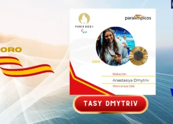 TASY DMYTRIV Medalla Oro paralimpiadas París 2024 natación