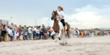 Les corregudes de Joyes vuelven a la playa de Pinedo