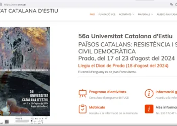 La Fundación de la Universitat Catalana d’Estiu, subvencionadas con dinero público, prosigue en Pradas con sus «países catalanes»