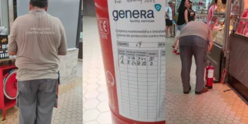 El Mercado Central de Valencia más seguro contra los incendios. Los extintores son revisados gracias a la presión de Noticias Ciudadanas