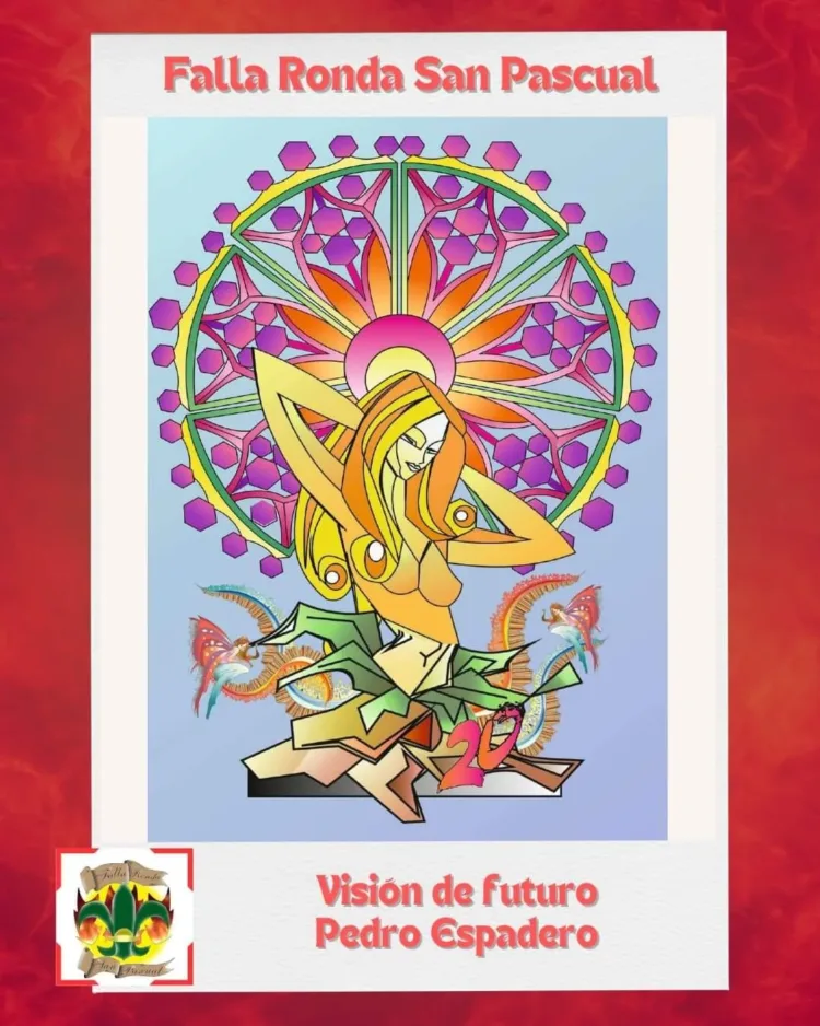 La Falla Ronda San Pascual de Elda presenta los bocetos que plantará en Septiembre