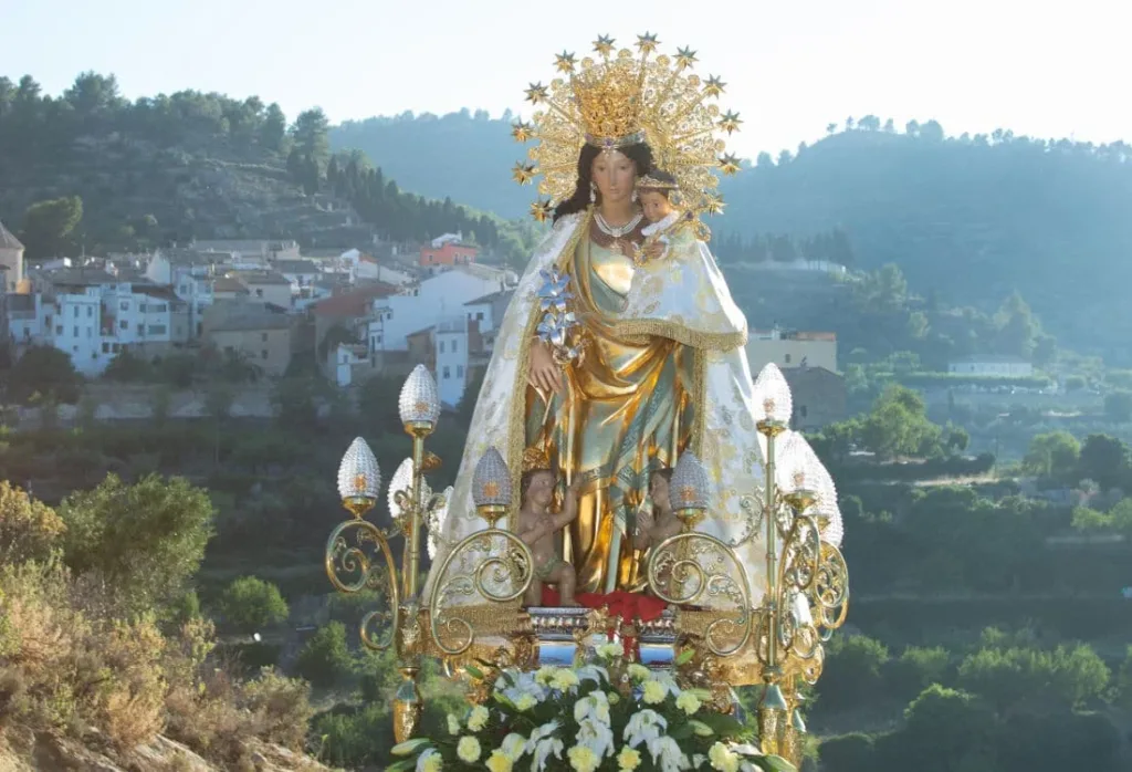La Imagen Peregrina de la Virgen de los Desamparados visitará La Pobla del Duc en Septiembre