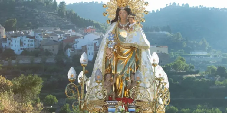 La Imagen Peregrina de la Virgen de los Desamparados visitará La Pobla del Duc en Septiembre
