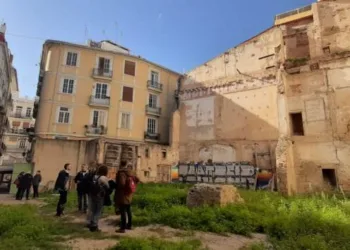 Solar calle Juristas en agosto de 2022