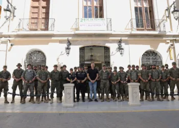 El regimiento de transmisiones 21 del Ejército de Tierra llega a Cullera para hacer maniobras militares
