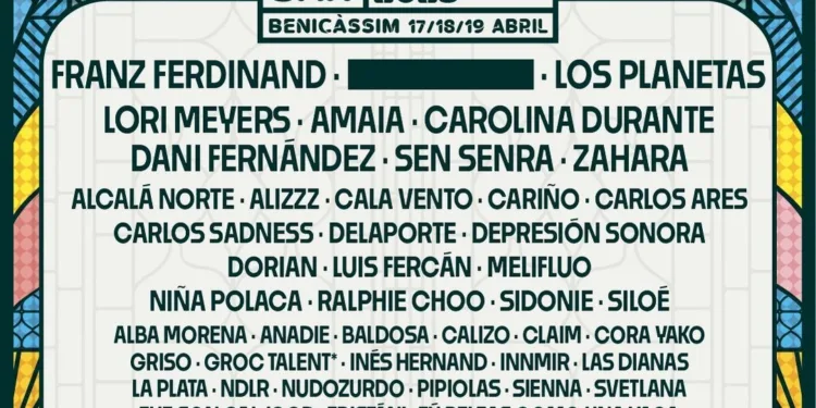 Franz Ferdinand, Los Planetas y Lori Meyers encabezan el cartel del SanSan 2025 en Benicàssim 1 Franz Ferdinand, Los Planetas y Lori Meyers encabezan el cartel del SanSan 2025 en Benicàssim