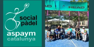 ASPAYM Catalunya estrena su nueva temporada de Pádel adaptado