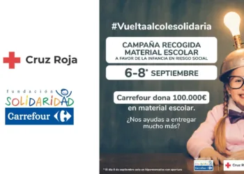 Campaña recogida material escolar CRUZ ROJA y CARREFOUR
