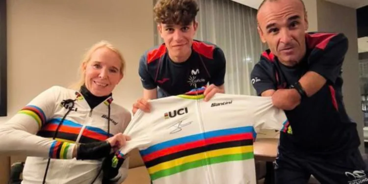 Iván Romeo, Ricardo Ten y Manuela Vos son los flamantes campeones del mundo en ciclismo adaptado