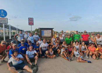 Alejandro Samper realiza el Camino de Santiago andando bajo el lema ‘con diabetes en la mochila’