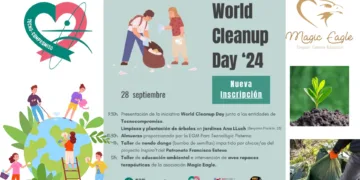 «Magic Eagle» estará presente en el World Cleanup Day 2024 de Tecnocompromiso