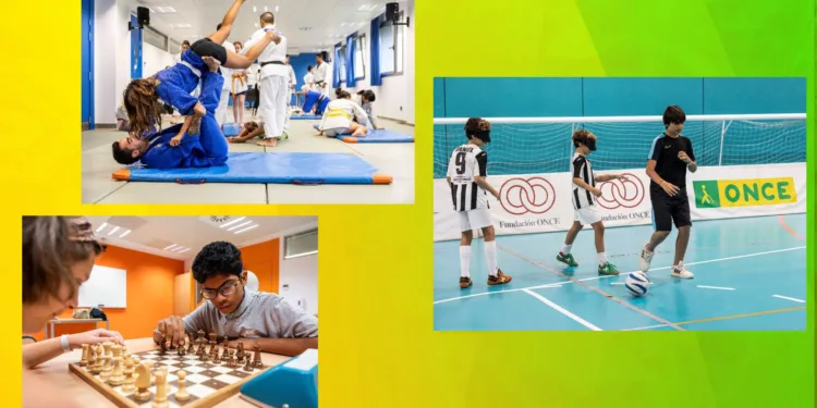 ONCE y FEDPC fin de semana deporte inclusivo discapacidad visual