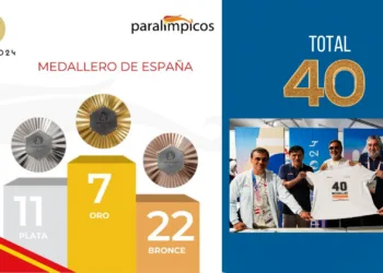 PARALIMPICOS Portada 40 medallas medallero total España Paris 2024