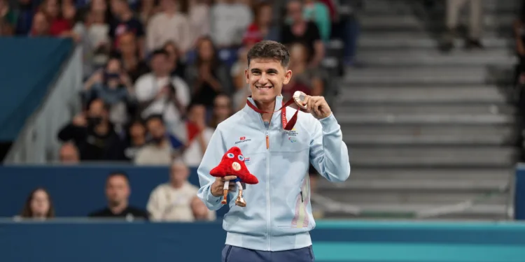 Paralimpiadas: Ander Cepas suma otra medalla de bronce en tenis de mesa 1 Paralimpiadas: Ander Cepas suma otra medalla de bronce en tenis de mesa
