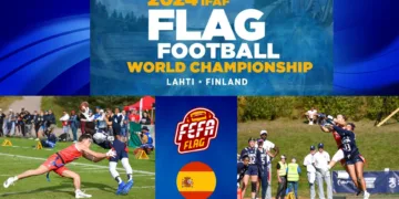 España brilla en el Mundial de Flag Football de Finlandia