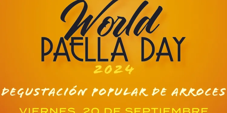 Cullera celebra el World Paella Day con degustaciones gratuitas de arroces el próximo 20 de Septiembre