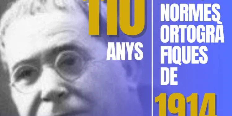 Lo Rat Penat recorda les normes ortogràfiques de consens de 1914