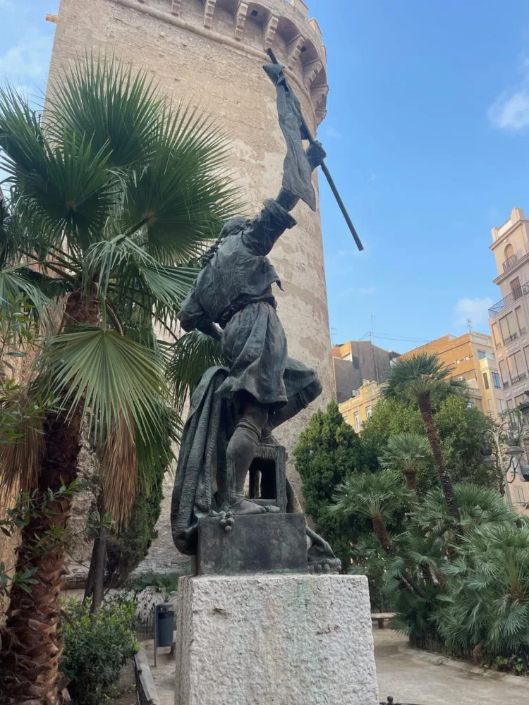 El Ajuntament de Valencia restaurará la escultura del Palleter