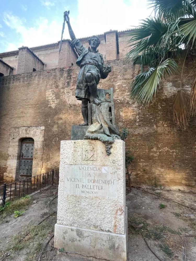 El Ajuntament de Valencia restaurará la escultura del Palleter