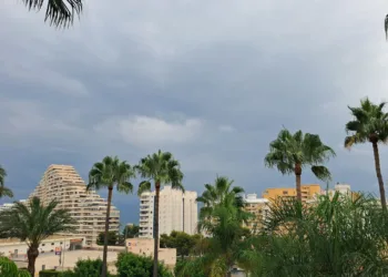 44 litros llevan recogidos en Oliva esta mañana. Las lluvias se extienden por la Comunitat Valenciana