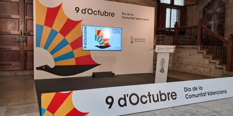 La Generalitat Valenciana presenta el cartel y los actos institucionales del 9 d'Octubre