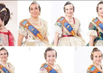 5 jóvenes y 2 niñas optarán al cargo de máximas representantes falleras de Burriana