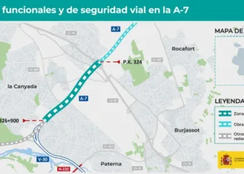 El Ministerio de Transportes aprueba el trazado para mejorar el By-pass de Valencia entre la V-30 y la CV-35