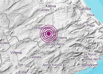 Terremoto a 2 kilómetros de Agres que se ha notado en Ontinyent, Alcoy, Gandía y Benidorm