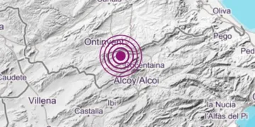 Terremoto a 2 kilómetros de Agres que se ha notado en Ontinyent, Alcoy, Gandía y Benidorm