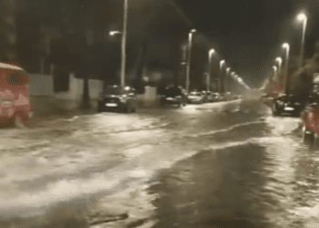 Ayora ya recoge hoy 86 litros de lluvia. La Generalitat informa y refuerza servicios esenciales