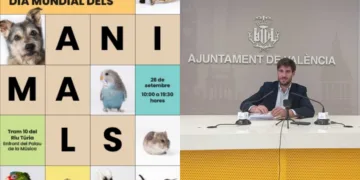 El Ajuntament de Valencia hace una feria por el día mundial de los animales el día que no es